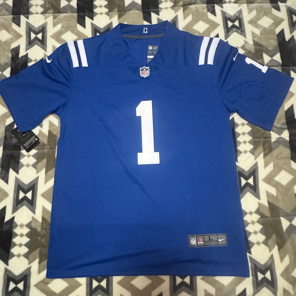 Sauce Gardner Indianapolis Colts Stitched Jersey - Picture 4 of 12